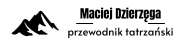 Przewodnik tatrzański Maciej Dzierzęga